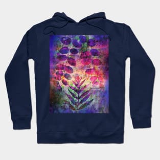 Botanical abstract collage 2 Hoodie